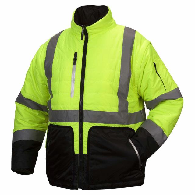 Where to rent Pyramex Reversible Jacket Lime Med in Pasco WA
