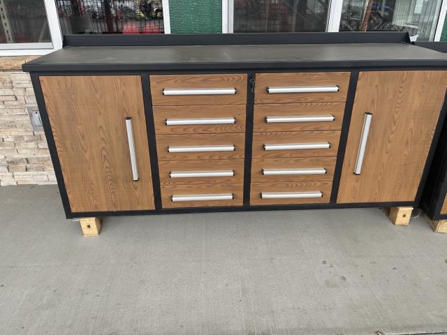 Where to rent Work Bench 7ft 10 Drawer 2 Cabinet Wood in Pasco WA