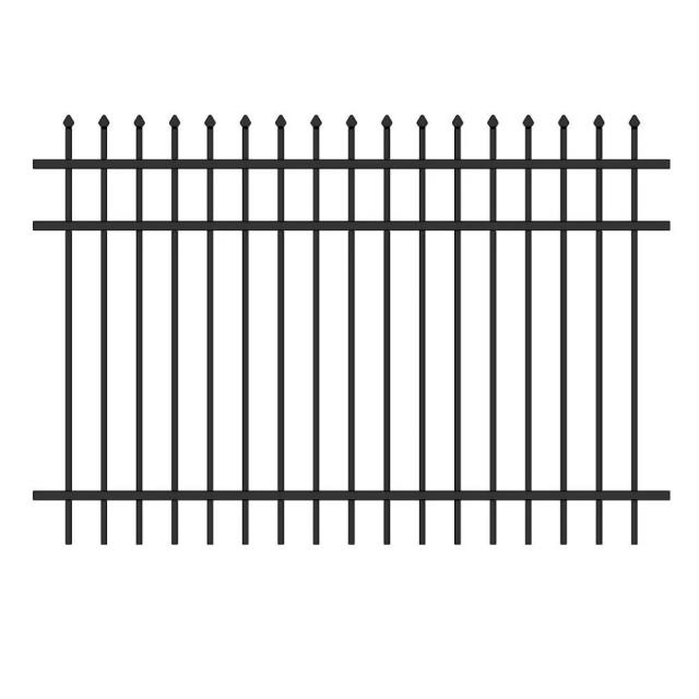 Where to rent Fence Steel Black 7 Long X 5  High in Pasco WA