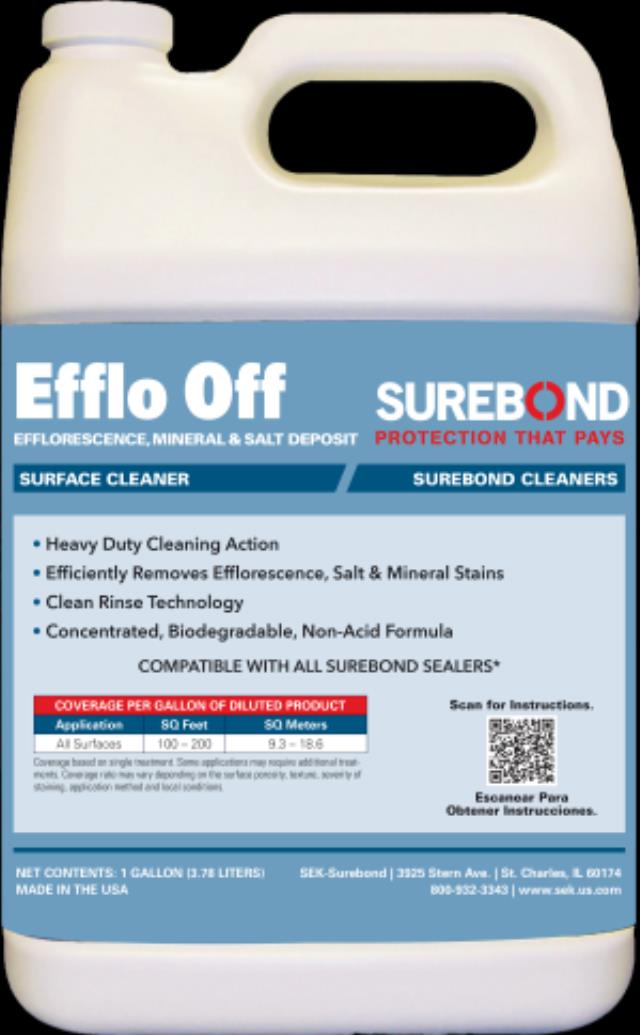 Where to rent SureBond Efflo-Off Cleaner 1 Gal in Pasco WA